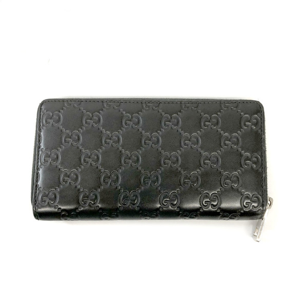 Gucci Wallet Long Black Zip - Picture 1 of 6